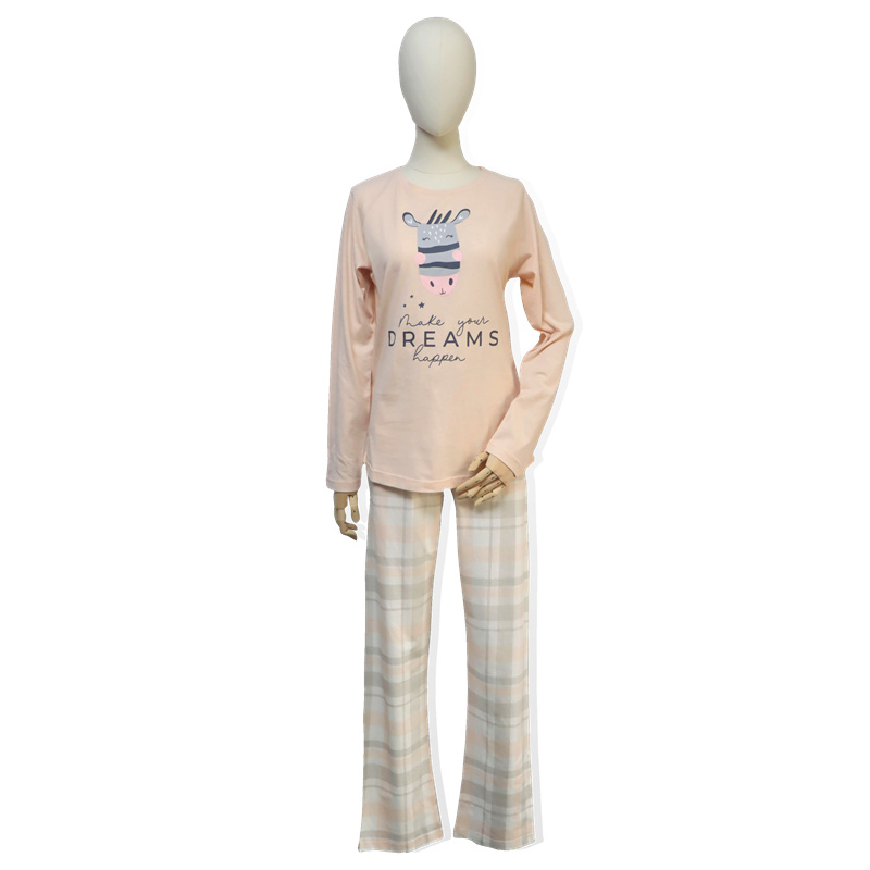 long sleeved cotton Pajama