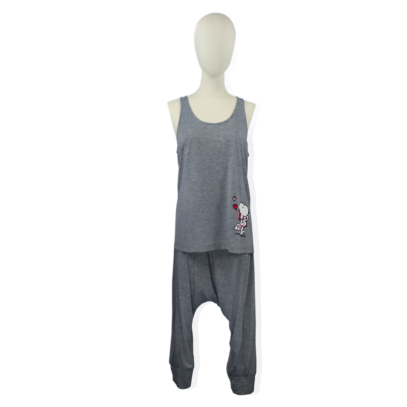 OEM/ODM Factory China Garment Factory -
 Viscose Women’s Sleeveless and Capri Pajama – HONGHUA